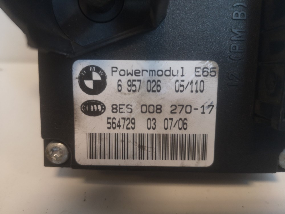 [GYÁRI BONTOTT] BMW - ECU CONTROLL UNIT POWER MODUL - 7-ES / E65; E66 - | 61 35 9132581 |  4. kép